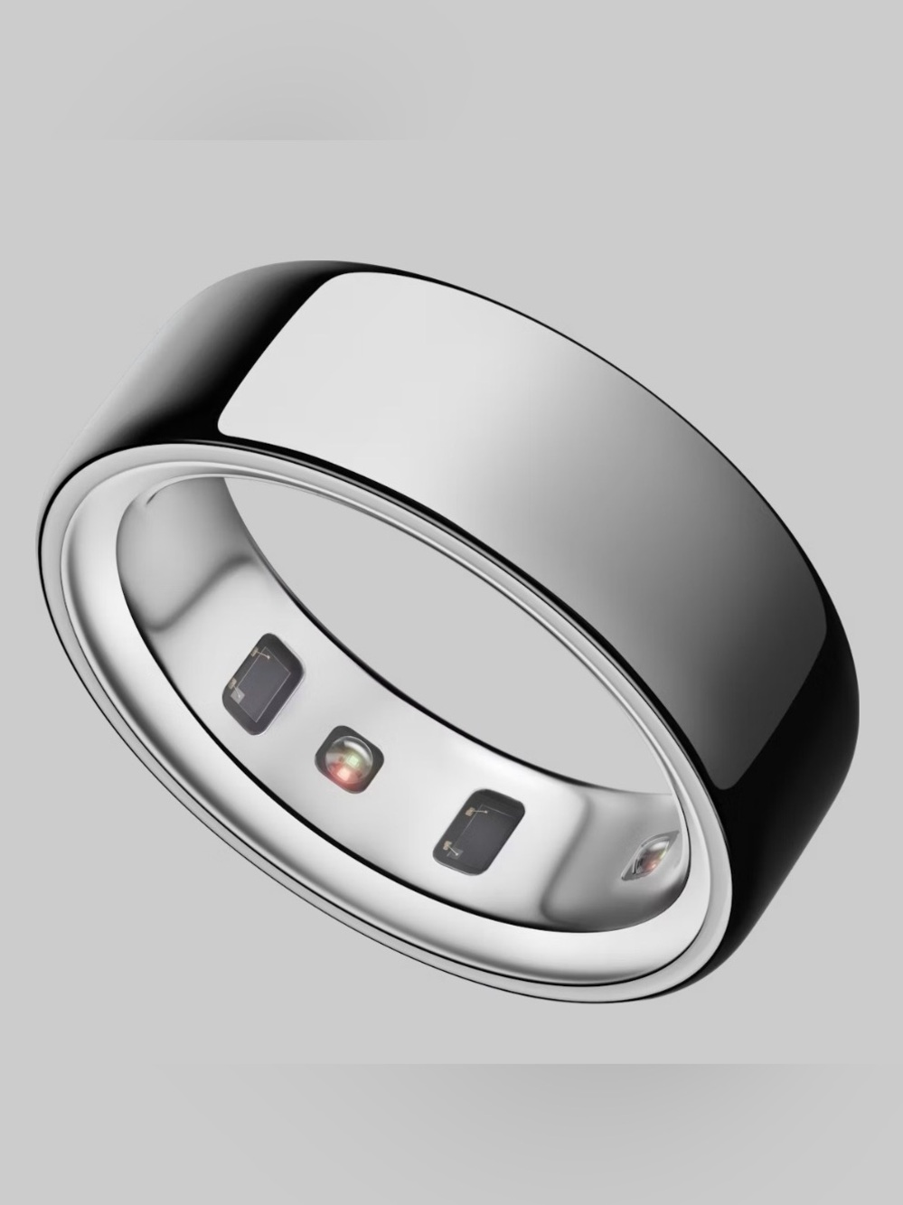 Oura Ring 4, Size 10, Silver